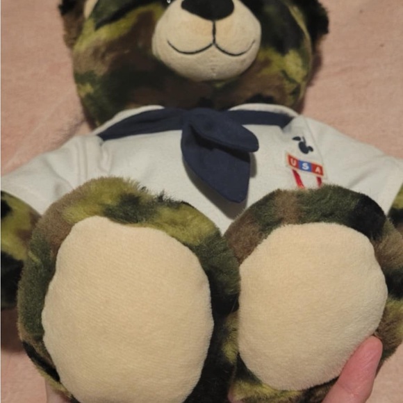 Build-A-Bear Camo Sailor Bear - Picture 14 of 16